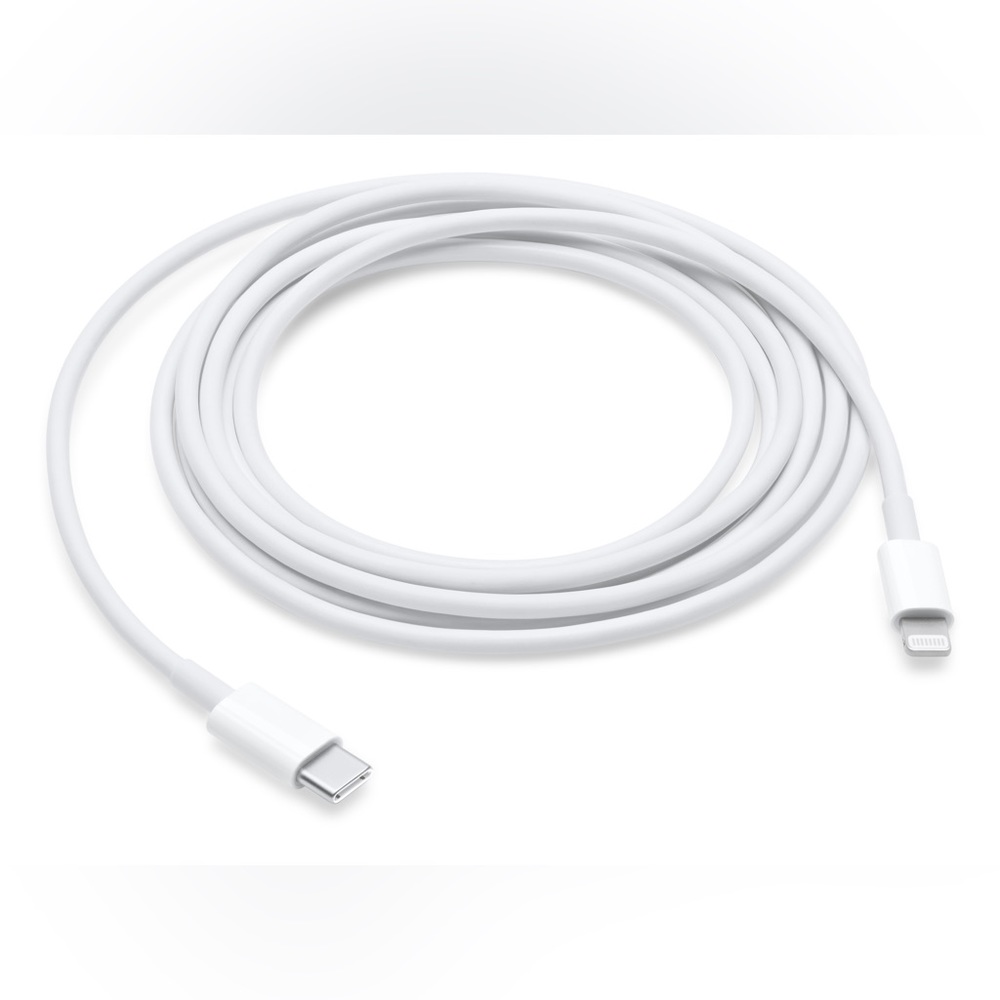 Apple Charger Cord USB-C to lighting port